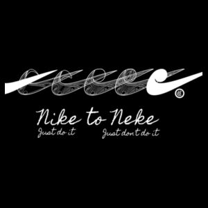 'Neke to Nike' ( White Print) - AS Block Tee Design