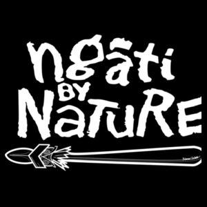Ngāti by Nature - Hoodie ( Stencil) Design