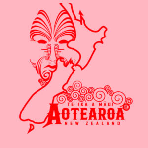 Aotearoa ( Red) - Womens Hoodie Design