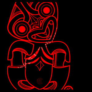 Tiki - Mens AS Block Tee Design