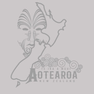 Aotearoa ( Grey)- Womens Mali Tee Design