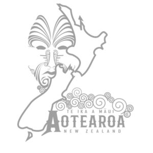 Aotearoa ( Grey)- Womens Mali Tee Design