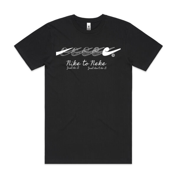 'Neke to Nike' ( White Print) - AS Block Tee Thumbnail