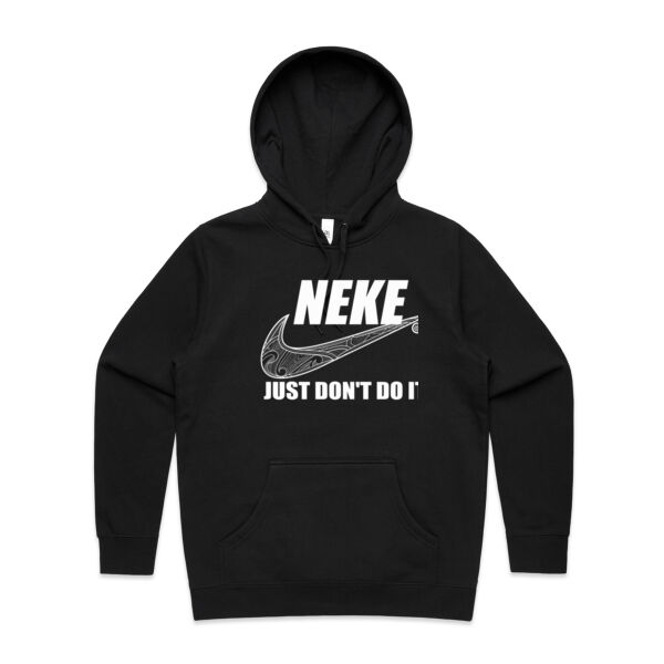 Neke Just dont do it - Womens Stencil Hoodie Thumbnail