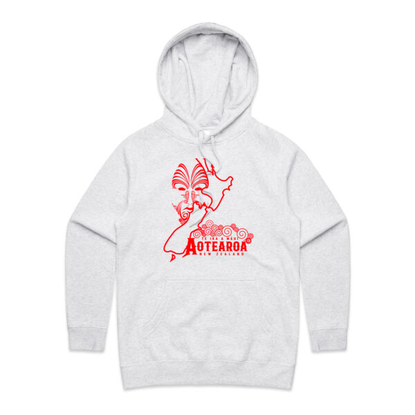 Aotearoa ( Red) - Womens Hoodie Thumbnail